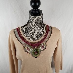 Joseph A sz xl  brown shirt